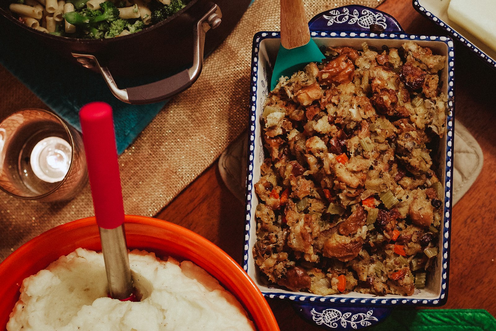 Roasted holiday vegetables and Thanksgiving sides