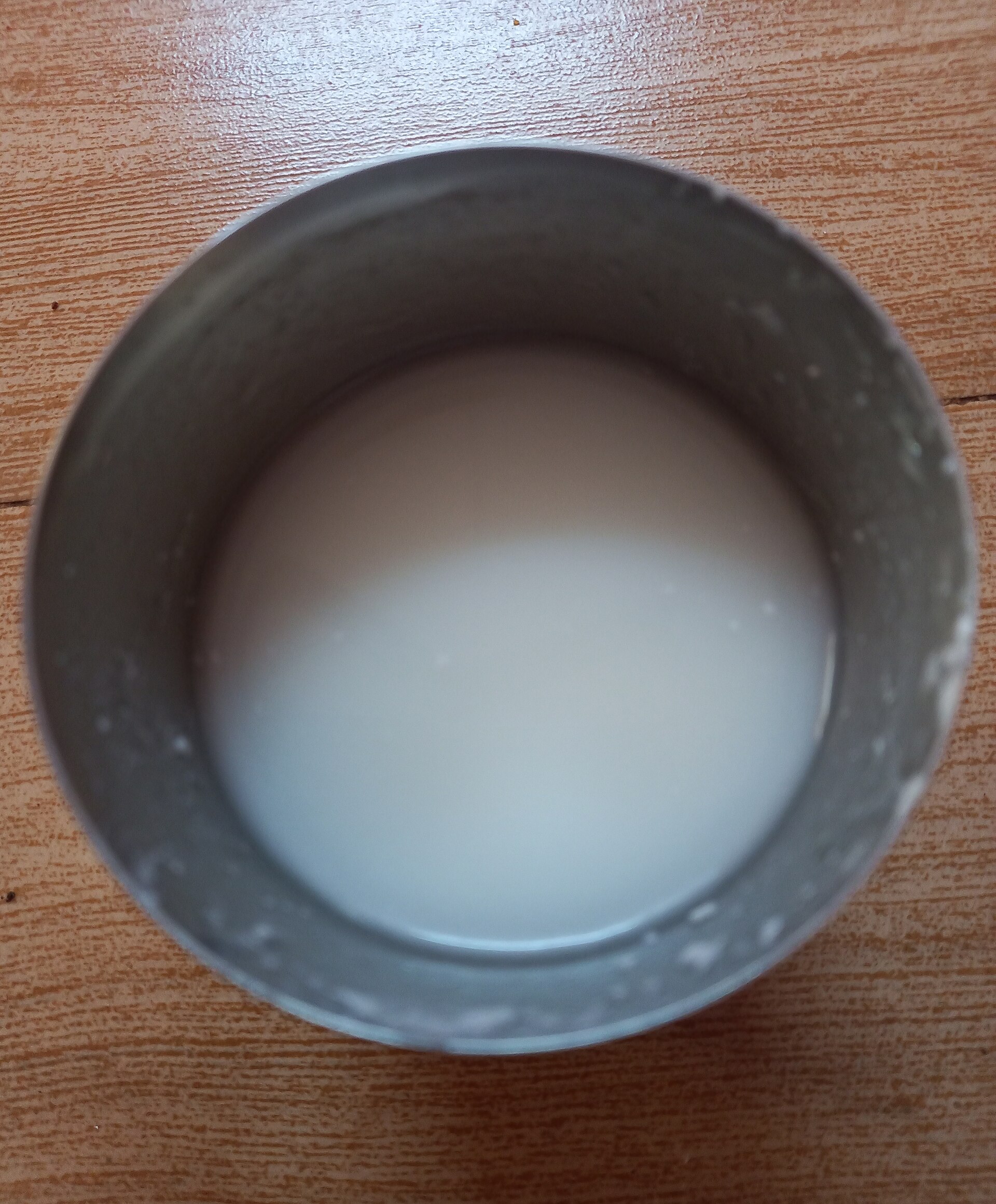 buttermilk glass jar