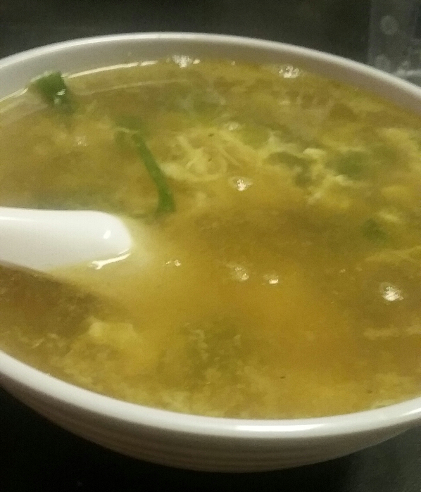egg drop soup bowl