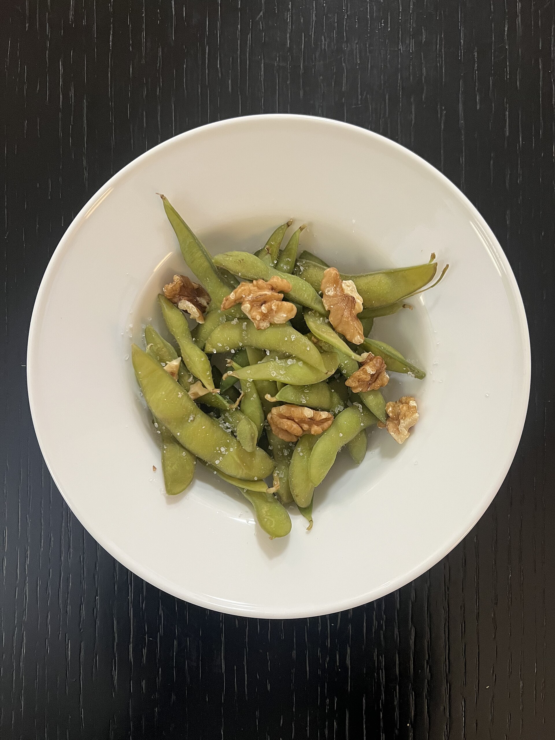 edamame pods bowl