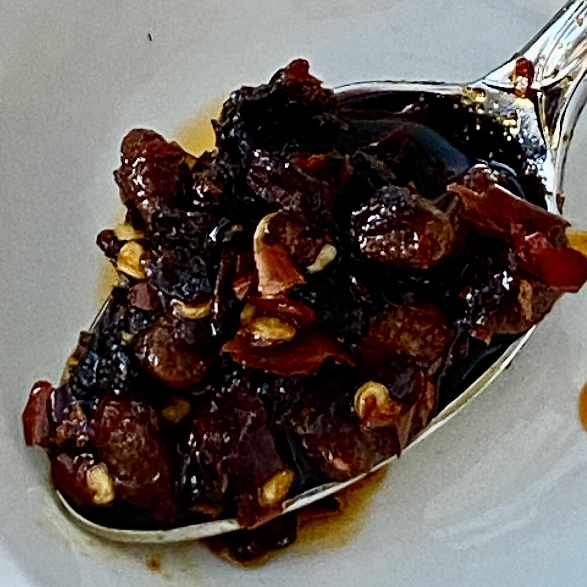 chili crisp jar